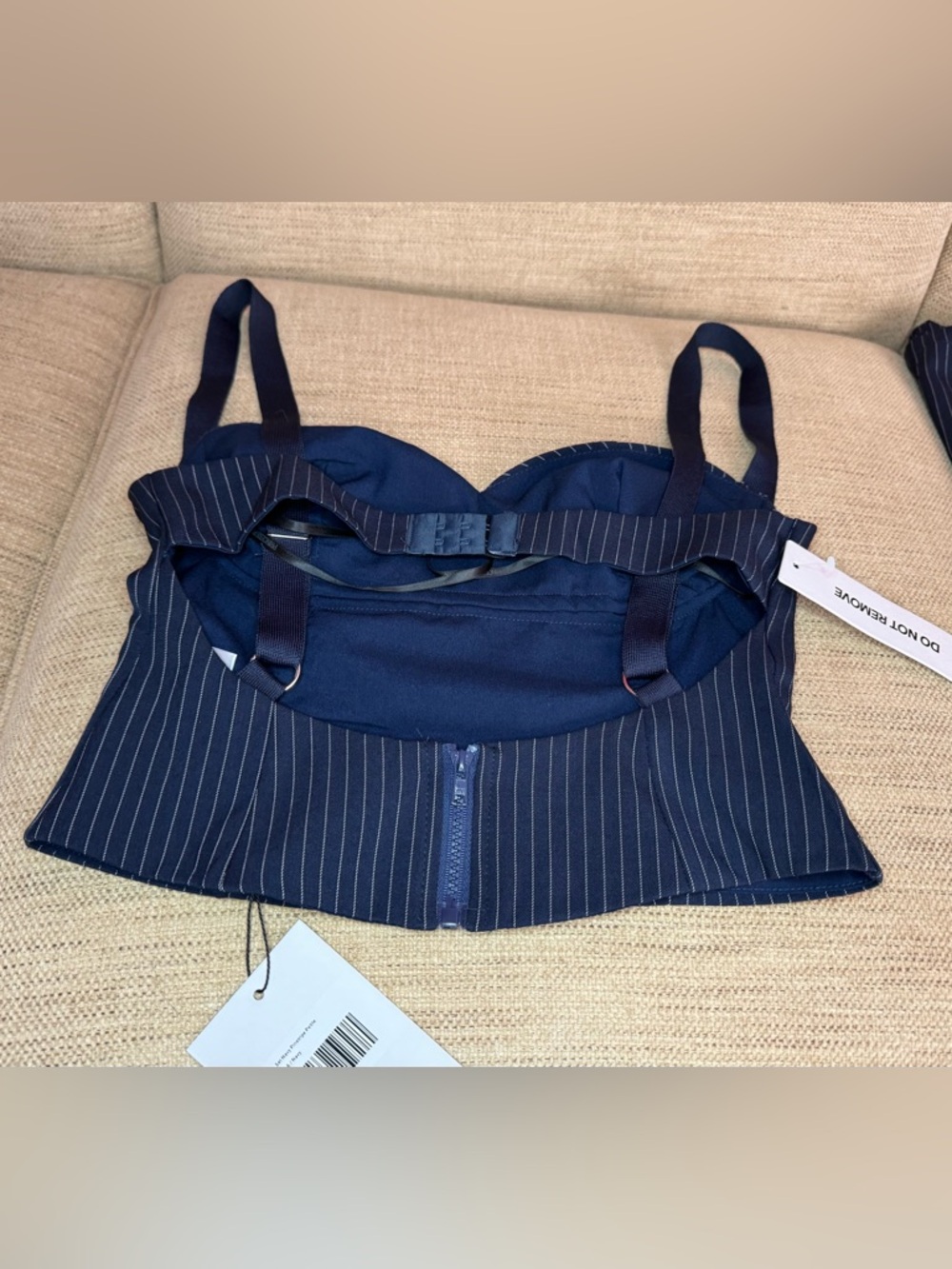 NWT Princess Polly Briana Pinstripe Pant Set - Picture 12 of 14